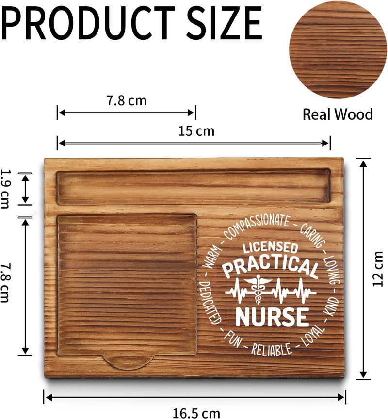 akeke Licensed Practical Nurse LPN Week Appreciation Thank You Gifts, Licensed Practical Nurse Sticky Note Holder, Licensed Practical Nurse Office Desk Decor Self-Stick Note Pad Holders GAA21 - Image 2